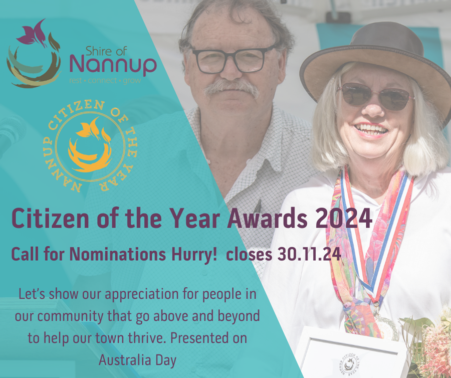 Photo: CITIZEN OF THE YEAR AWARDS ~ Call for nominations!