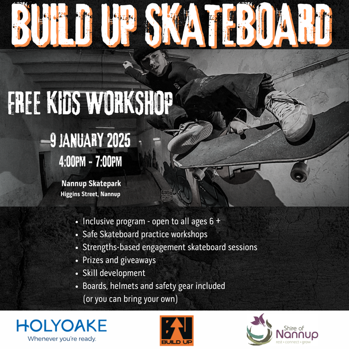 Image: Free Skateboarding Workshop