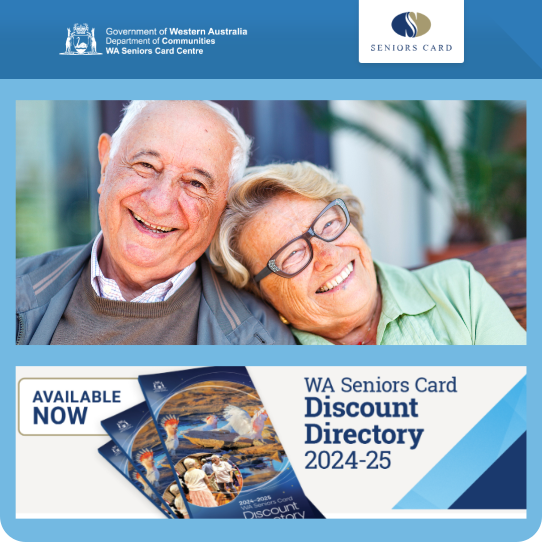 2024-25 WA Seniors Card Discount Directory