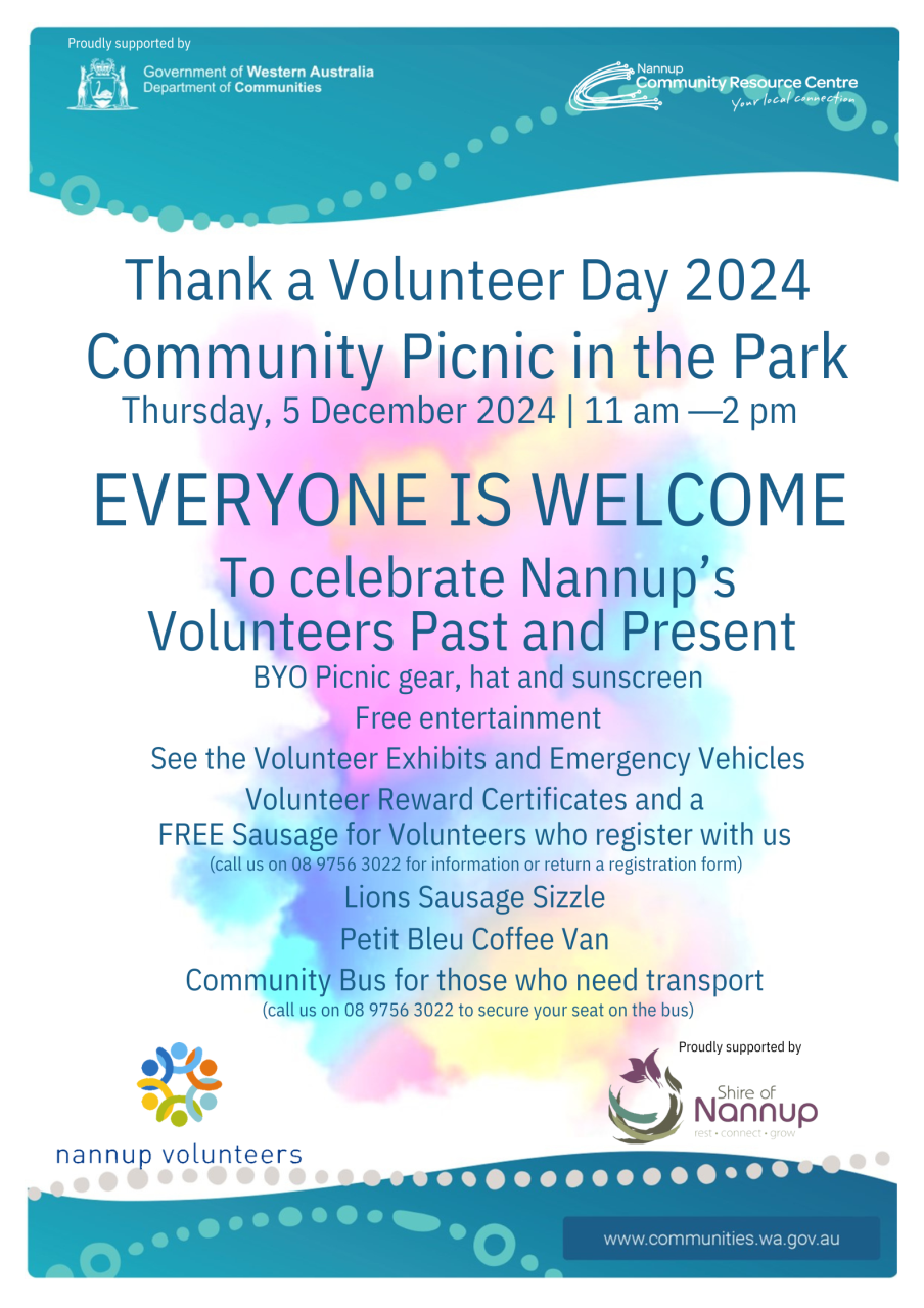 Thank A Volunteer Day 2024