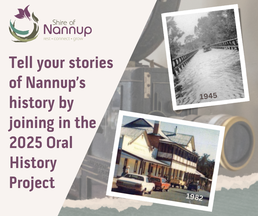 Photo: Oral History of Nannup Project - What have you seen over the years?